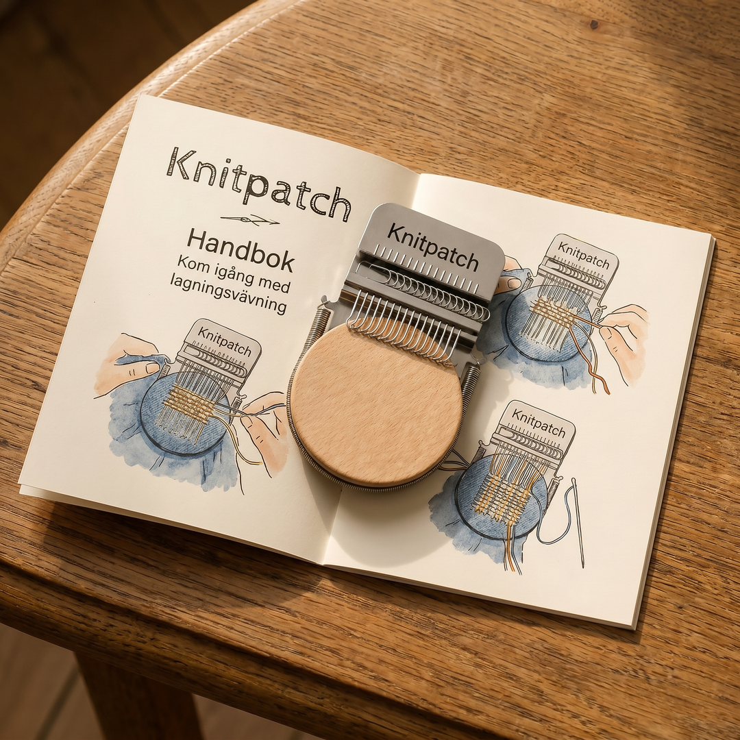KnitPatch™ Förvandla skador till karaktär